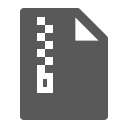 file-zip-fill Icon