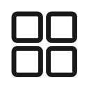 Grid arrangement Icon