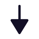 Arrow - Down 3 Icon