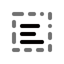 Select Editable Content Icon
