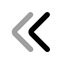 chevron_double_backward Icon