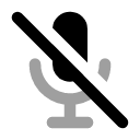 mic_off Icon