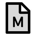 file-markdown Icon
