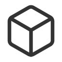 Cube Linetype Icon