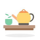 tea set. SVG Icon