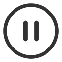 pause-circle-o Icon