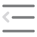 Graphic navigation_scroll to expand_unselected Icon
