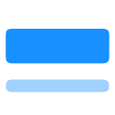 Graphic navigation_one line_selected Icon
