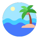 Surface Island Icon