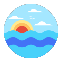 Surface sunrise Icon