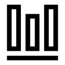 align-vertical-bottom-line Icon