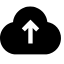 cloud-upload-fill Icon