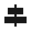 align-horizontal-center-fill Icon