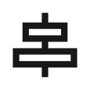 align-horizontal-center-line Icon