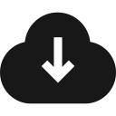 cloud-download-fill Icon