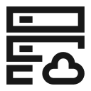 cloud-machine-line Icon