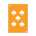 Spade poker 5 Icon