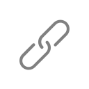 Cloud disk - link sharing Icon