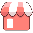 Coupon collection thin line Icon