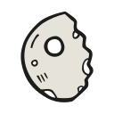 moon-waning-gibbous Icon