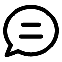 chat-line-round Icon