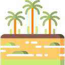 Tropical rain forest Icon