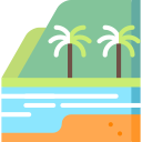 Tropical rain forest Icon