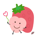 Dried strawberry Icon