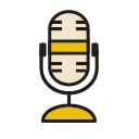 Micro phone broadcast Icon