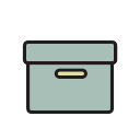 Storage box storage box Icon