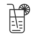 Beverages - monochrome Icon
