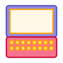Linear laptop Icon