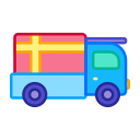 Linear truck Icon