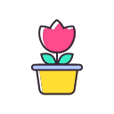 Daily 2_ Flowerpot Icon