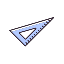 Daily 2_ Ruler triangle Icon