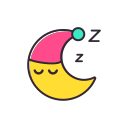 Daily_ Rest sleep moon Icon