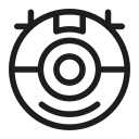 Sweeping robot Icon