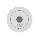 360 degrees Icon