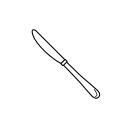 Dinner knife Icon
