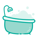 Baby bathtub Icon