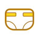 Baby diapers Icon