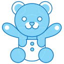 Teddy bear toy Icon