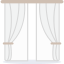 Window curtains Icon