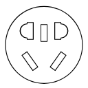 International five port plug pin Icon