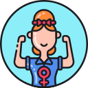 Women Power Icon