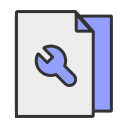 45. Document operation processing template Icon