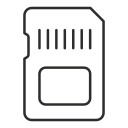 Storage card Icon