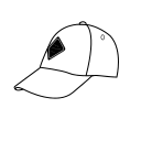peaked cap Icon
