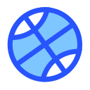 blue ball Icon