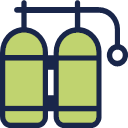 Oxygen bottle Icon